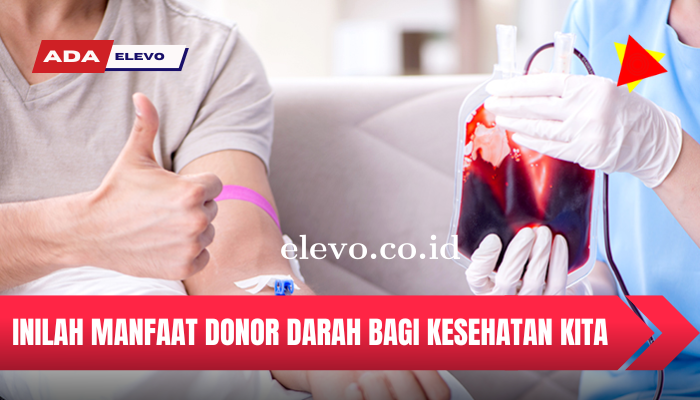 Inilah Beberapa Manfaat dari Donor Darah Bagi Kesehatan yang Wajib Kalian Ketahui