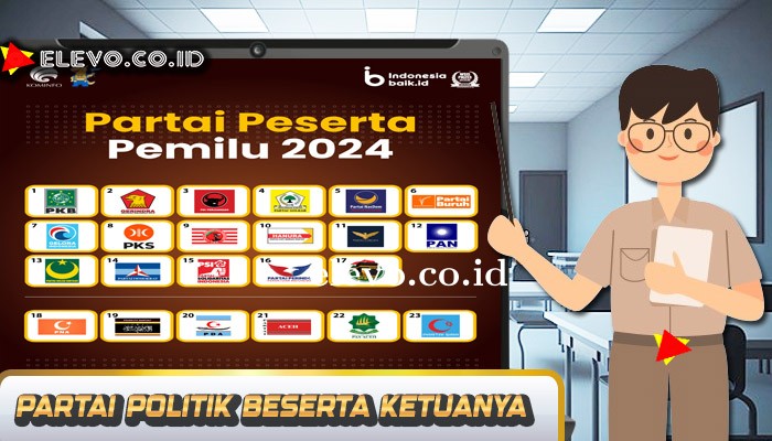 Mengenal Nama-nama Partai Politik di Indonesia dan Ketuanya Tahun 2024